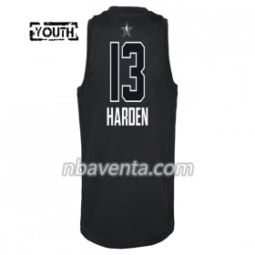 Camiseta Niños Houston Rockets James Harden 13 2018 All Star Jordan Brand Negro Swingman